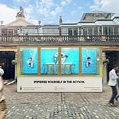 Komatsu campaign during the Olympics