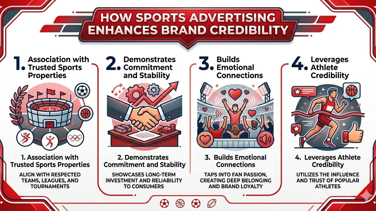 How Sports Advertising Enhances Brand Credibility