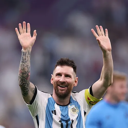 Lionel Messi Football brand ambassador for sports marketing and athlete endorsements - World Sports Advertising