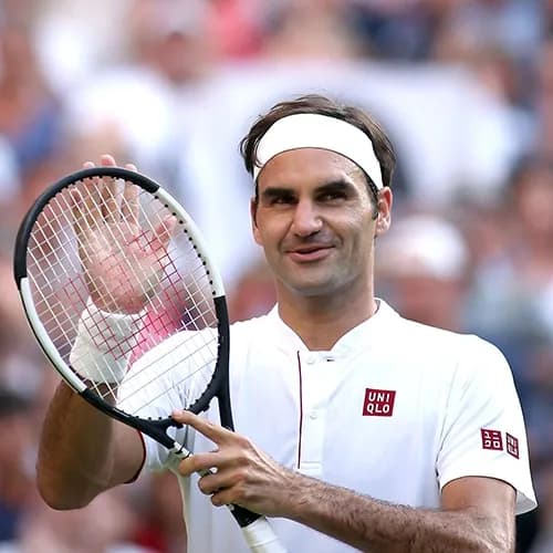 Roger Federer Tennis brand ambassador for sports marketing and athlete endorsements - World Sports Advertising