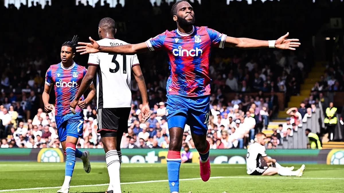 Premier League football match with kit sponsorship and stadium sports advertising - World Sports Advertising